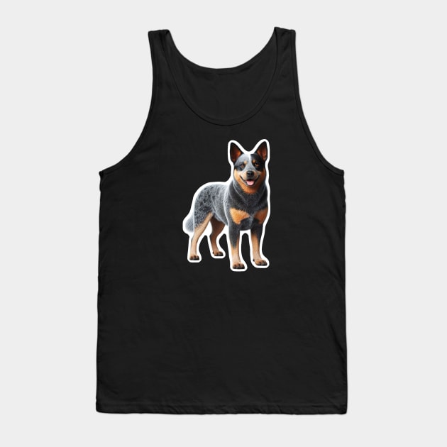 Australian Cattle Dog Tank Top by millersye